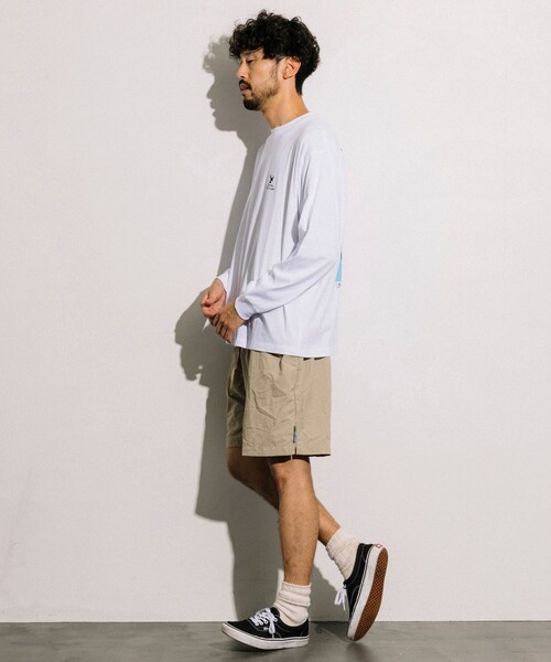 Jonas Claesson(ジョナスクレアッソン)の「JONAS CLAESSON/ジョナス クレアッソン Whale Shark L/S TEE/ホエールシャーク ロングスリーブ Tシャツ/バックプリント/リラックスフィット(Tシャツ/カットソー・メンズ・ブラック/サックスブルー/ホワイト/ライトグレー・SMALL/MEDIUM/LARGE)」の21枚目の写真