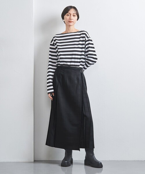 TICCA（ティッカ）の「＜TICCA＞シャドウチェック プリーツスカート（スカート・レディース・ブラック・FREE）」の4枚目の写真