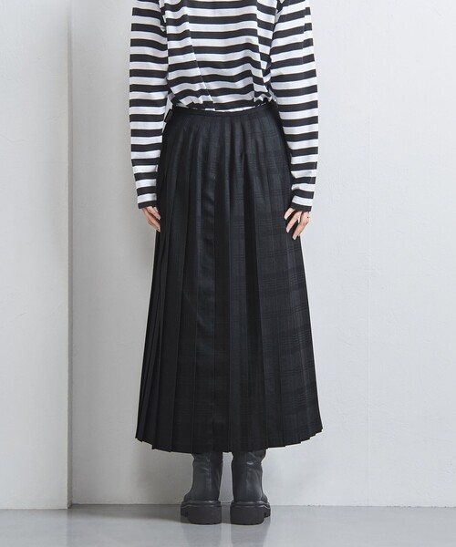 TICCA（ティッカ）の「＜TICCA＞シャドウチェック プリーツスカート（スカート・レディース・ブラック・FREE）」の8枚目の写真
