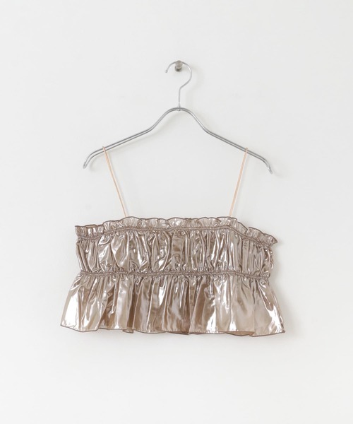 KBF（ケイビーエフ）の「シャイニーギャザービスチェ（ベスト・レディース・ブロンズ/シルバー・ONE）」の22枚目の写真