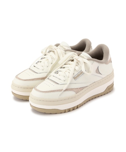 NATURAL BEAUTY BASIC(ナチュラルビューティーベーシック)の「Reebok CLUB C Extra(スニーカー・レディース・ベージュ・24.0cm/24.5cm)」の11枚目の写真