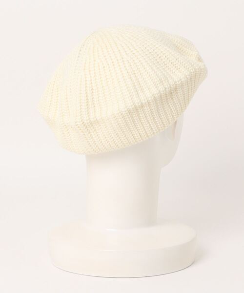 cepo(セポ)の「ニットベレー(ニットキャップ/ビーニー・レディース・ブラック/オフホワイト・FREE)」の19枚目の写真