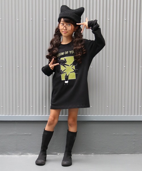 UNIT CHEST(ユニットチェスト)の「【UNIT CHEST】unique unisex long sleeve T-shirt/ユニークユニセックス ロンT LIVE by nosaka_ehe(Tシャツ/カットソー・レディース・ホワイト/ブラック/杢グレー・L/M/S)」の14枚目の写真