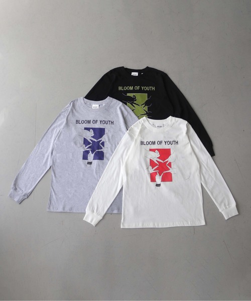 UNIT CHEST(ユニットチェスト)の「【UNIT CHEST】unique unisex long sleeve T-shirt/ユニークユニセックス ロンT LIVE by nosaka_ehe(Tシャツ/カットソー・レディース・ホワイト/ブラック/杢グレー・L/M/S)」の19枚目の写真