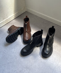 Thevon（ゼボン）の「厚底フロントジップブーツ（ブーツ）」