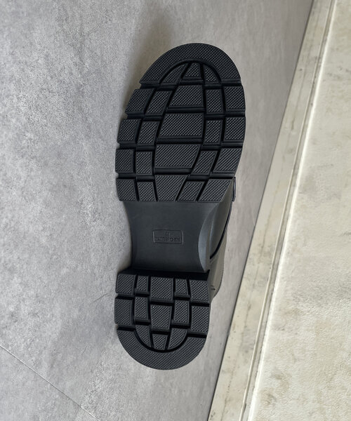 Thevon（ゼボン）の「厚底フロントジップブーツ（ブーツ・レディース・ブラウン/ブラック・M/L）」の8枚目の写真