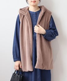 新品タグつき⭐︎ブランベール　フード付き上質ベスト　グレー トップス/ベスト/ジレ ｜GRAND-BACK | TAKA-Q ONLINE SHOP