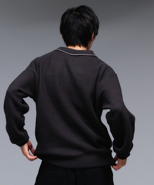 supreme コットンニットポロ 黒 M knit polo supreme コットンニットポロ 黒 M knit polo 【公式通販】