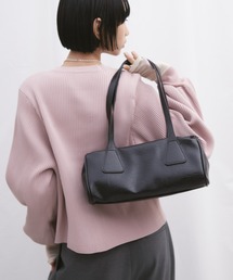 Aunt Marie's | フェイクレザーロングボストンバッグ(ボストンバッグ)