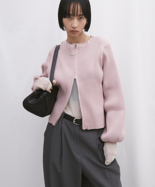 Aunt Marie's(アントマリーズ)の「フェイクレザーロングボストンバッグ(ボストンバッグ・レディース・ブラック/ネイビー/ブラウン・FREE)」の10枚目の写真