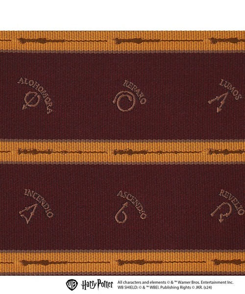 EASTBOY（イーストボーイ）の「リボン (レジメ×杖×呪文) HarryPotter ハリーポッター HOGWARTS ホグワーツ（ネクタイ・レディース・ブルー/エンジ/ベージュ/グリーン・F）」の7枚目の写真