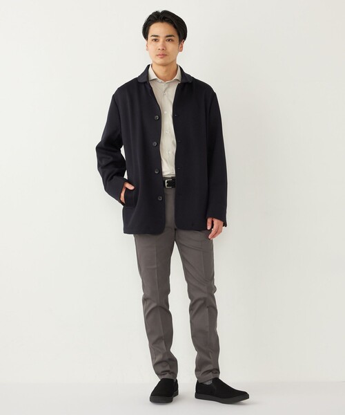 SHIPS WC441 良品 シップス エアータッチ ツイル カバー