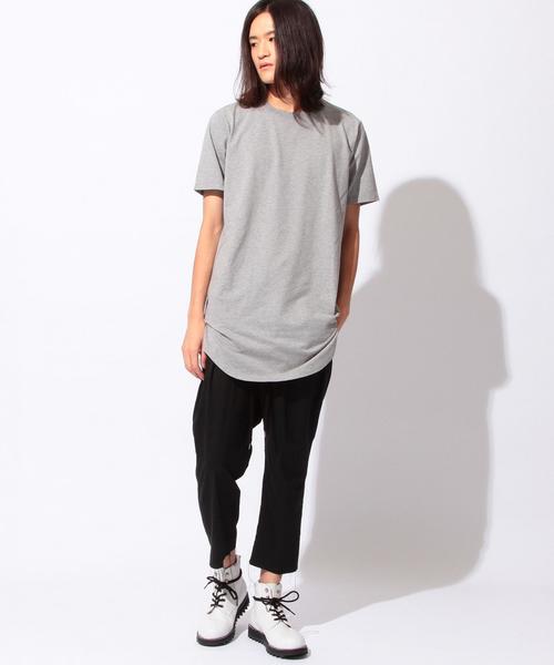 MONKEY TIME(モンキータイム)の「<monkey time> 40/2 TJK LONG S/SL T/Tシャツ◆(Tシャツ/カットソー・メンズ・グレー/ホワイト・LARGE/MEDIUM/X-LARGE/SMALL)」の3枚目の写真