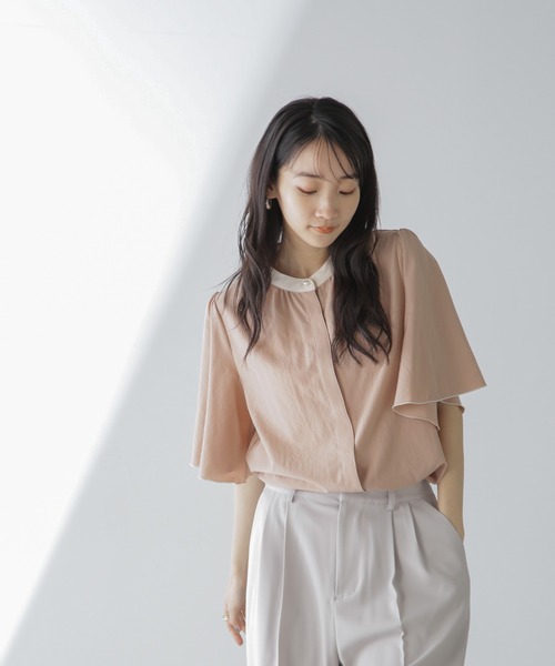 セール/ブランド古着】半袖ブラウス（シャツ/ブラウス）｜NANO  