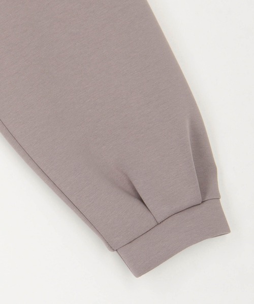 NICOLE white（ニコルホワイト）の「異素材ペプラムプルオーバー（Tシャツ/カットソー・レディース・ネイビー/チャコール/グレー・FREE）」の14枚目の写真