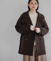 A part by（アパートバイ）の「スーパー100 2WAYコート（ピーコート）」