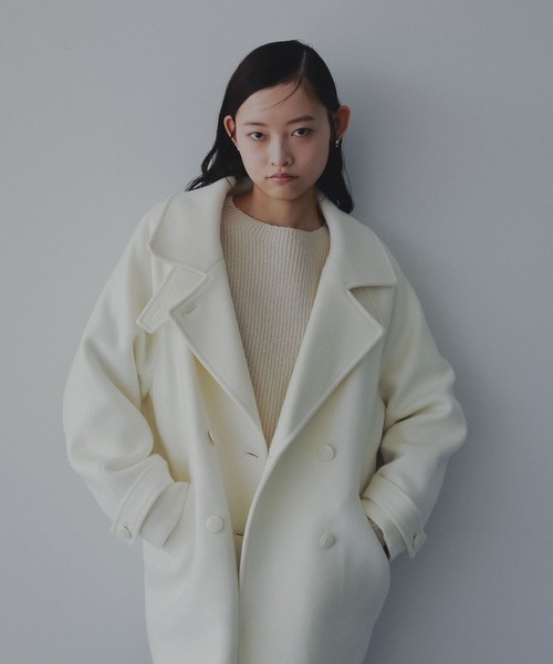 A part by（アパートバイ）の「スーパー100 2WAYコート（ピーコート