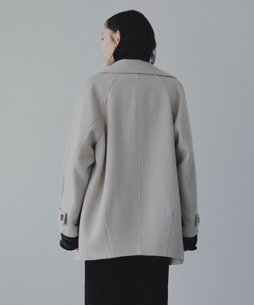 スーパー100 2WAYコート（ピーコート）｜A part by（アパートバイ）の