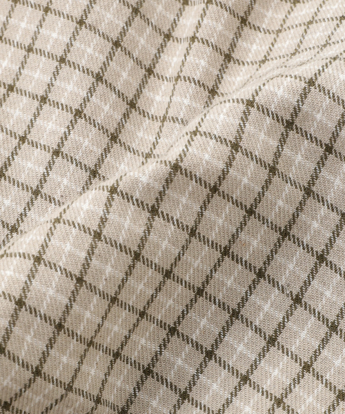 ERL(イーアールエル)の「【ERL / イーアールエル】UNISEX PLAID PADDED CHECK ZIP HOODI(パーカー・メンズ・ベージュ・SMALL)」の7枚目の写真