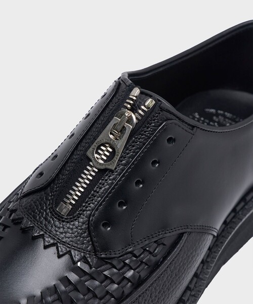 foot the coacher（フットザコーチャー）の「CHAOS FRONT ZIP（ブーツ・メンズ・ブラック・25.5cm/26.5cm）」の2枚目の写真