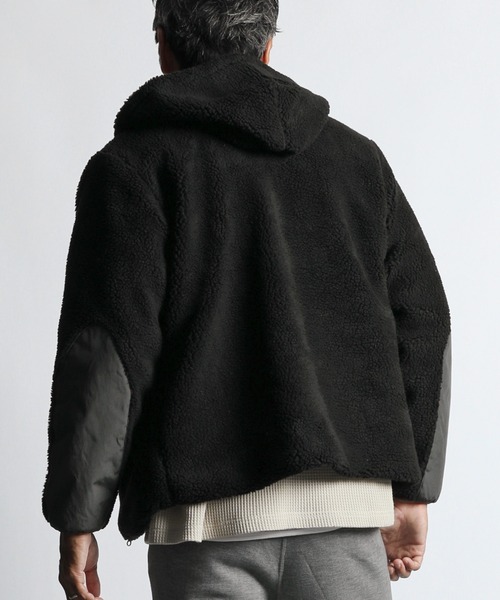 Stch ボアフリースパーカー The DUFFER of ST.GEORGE（ザダファーオブセントジョージ）の「BOA