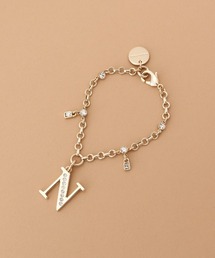 Samantha Thavasa（サマンサタバサ）の「ビジューシンプルイニシャルバッグチャーム(N)（チャーム）」