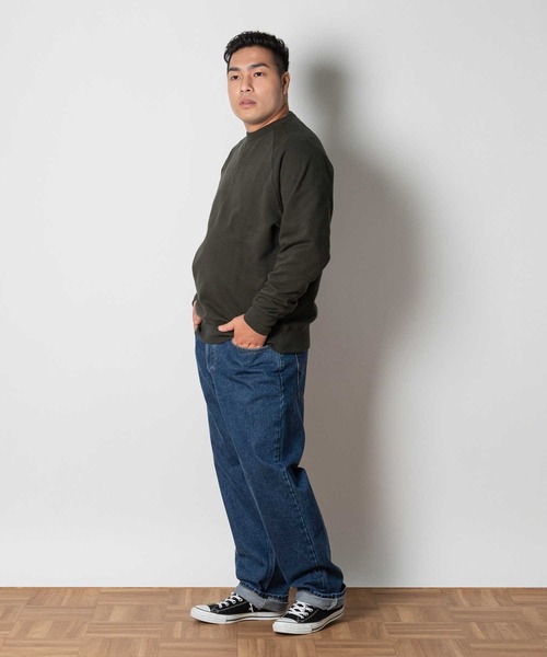 EDWIN(エドウィン)の「【EDWIN】「大きいサイズ」「404」ルーズストレート(デニムパンツ・メンズ・ダークインディゴブルー・38inch)」の6枚目の写真