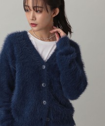 MATINEE LINE/ヘアリーラメニットカーディガン/149910を使った