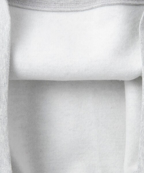 coen（コーエン）の「ワンポイントベア刺繍裏起毛スウェットパーカー（パーカー・メンズ・ホワイト/ブラック/グレー・M/L/XL）」の8枚目の写真