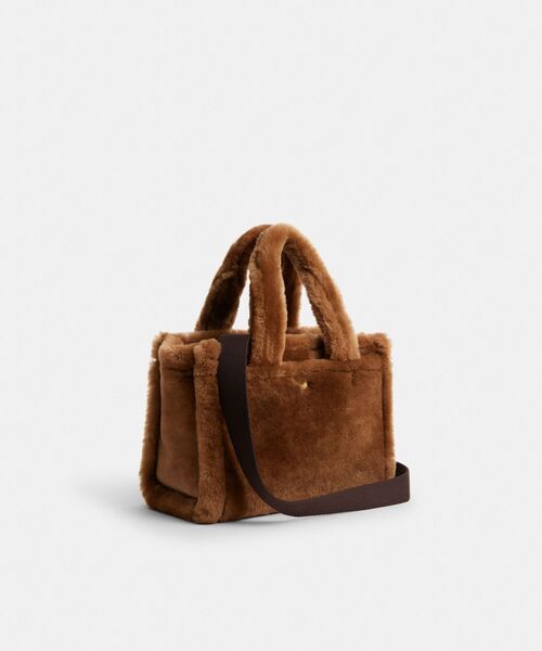 COACH カーゴ トート バッグ 26/レザーブラウン COACH（コーチ）の「カーゴ トート バッグ 26（トートバッグ）」 - WEAR