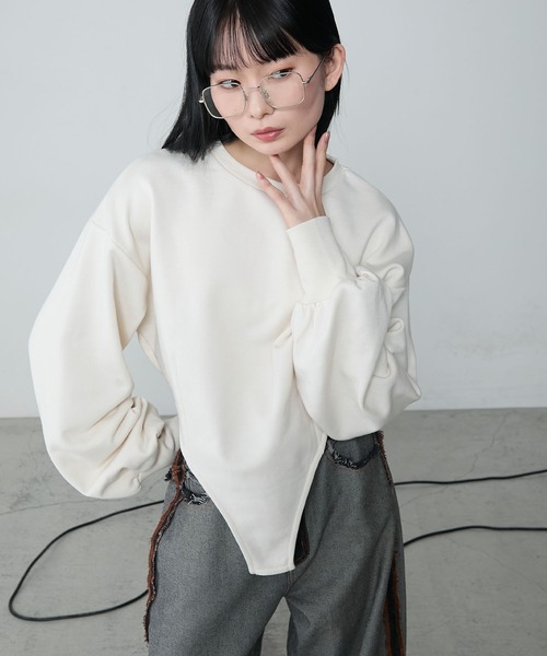 Bodysuit-like sweatshirt / ボディスーツライクスウェット