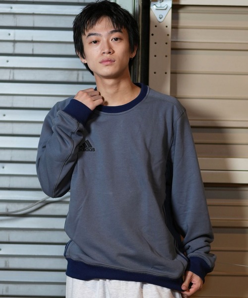 adidas（アディダス）の「【ムラサキスポーツ限定】adidas/アディダス スウェット スリーストライプ ユニセックス GK9346MS（スウェット・メンズ・グリーン/ホワイト/ネイビー/ブラック/グレー・L/XO/O/2XO）」の20枚目の写真