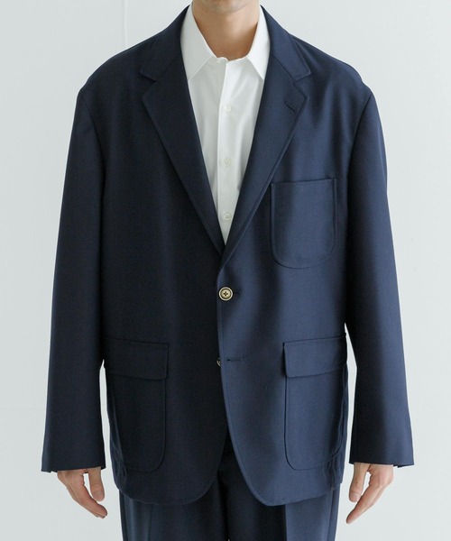FREEMANS SPORTING CLUB（フリーマンズ スポーティング クラブ）の「FREEMANS SPORTING CLUB　St MARKS JACKET（その他アウター・メンズ・グリーン/ネイビー・SMALL/MEDIUM/LARGE）」の12枚目の写真