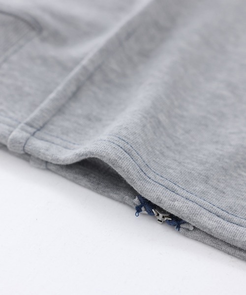 n'OrLABEL（ノアールレーベル）の「『バックジップ配色ステッチスウェット』（スウェット・レディース・杢グレー/ピンク/ブラック・2/1）」の20枚目の写真