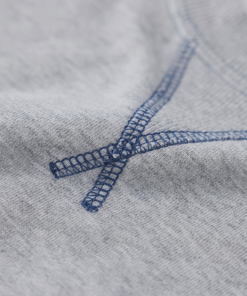 n'OrLABEL（ノアールレーベル）の「『バックジップ配色ステッチスウェット』（スウェット・レディース・杢グレー/ピンク/ブラック・2/1）」の21枚目の写真