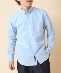 NOLLEY’S | ピーチブロード クジラ刺しゅう テープBDシャツ 24AW(シャツ/ブラウス)