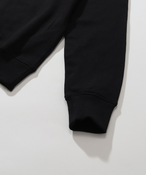 Calvin Klein（カルバン・クライン）の「【Calvin Klein JEANS/カルバンクライン ジーンズ】モノグラムフロックロゴトレーナー（スウェット・メンズ・ブラック・S/M/XL/L/XXL）」の7枚目の写真