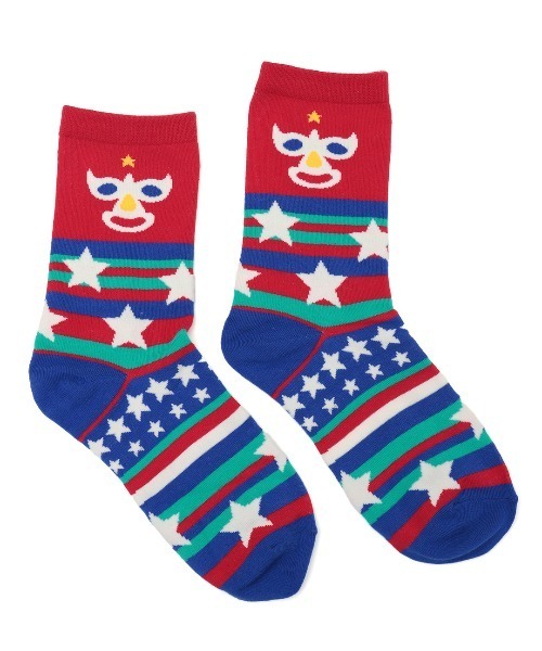 チチカカ（チチカカ）の「アミーゴキカボーダーソックス 23-25cm（ソックス/靴下・レディース・ピンク/レッド/ブラウン・FREE）」の15枚目の写真