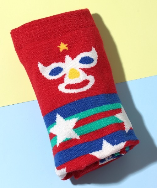 チチカカ（チチカカ）の「アミーゴキカボーダーソックス 23-25cm（ソックス/靴下・レディース・ピンク/レッド/ブラウン・FREE）」の8枚目の写真