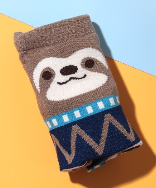 チチカカ（チチカカ）の「アミーゴキカボーダーソックス 23-25cm（ソックス/靴下・レディース・ピンク/レッド/ブラウン・FREE）」の6枚目の写真