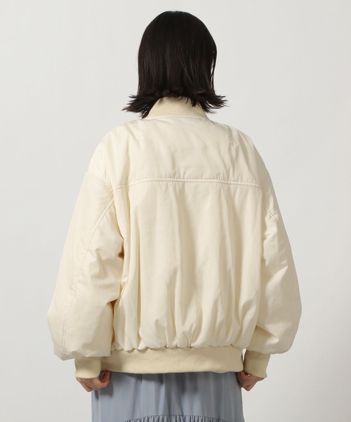 LAKOLE(ラコレ)の「ボリュームスリーブMA-1 / 290765(MA-1・レディース・アイボリー/ブラック/グレー・FREE)」の14枚目の写真