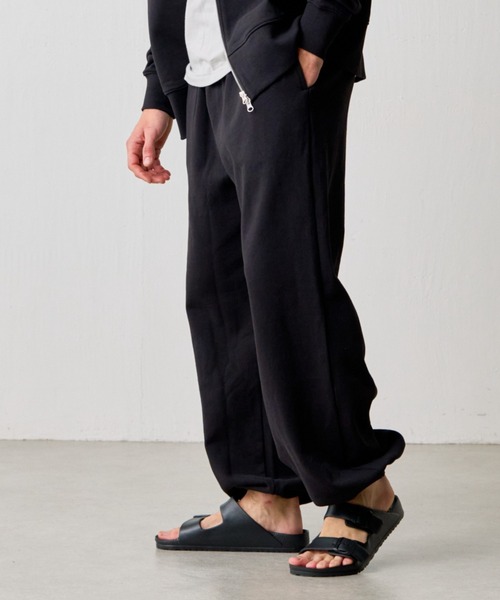 COLONY 2139(コロニートゥーワンスリーナイン)の「フレンチテリードロストスウェットパンツ(スウェットパンツ・メンズ・ブラック/グレー・LARGE/MEDIUM/SMALL)」の2枚目の写真