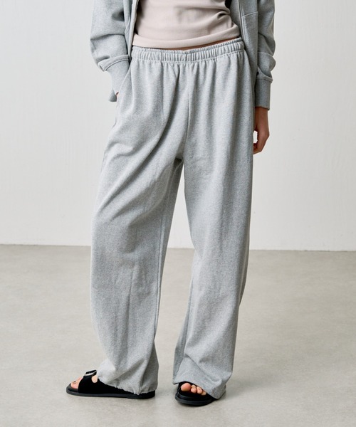 COLONY 2139(コロニートゥーワンスリーナイン)の「フレンチテリードロストスウェットパンツ(スウェットパンツ・メンズ・ブラック/グレー・LARGE/MEDIUM/SMALL)」の10枚目の写真