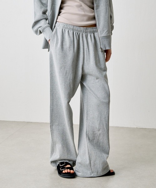 COLONY 2139(コロニートゥーワンスリーナイン)の「フレンチテリードロストスウェットパンツ(スウェットパンツ・メンズ・ブラック/グレー・LARGE/MEDIUM/SMALL)」の13枚目の写真