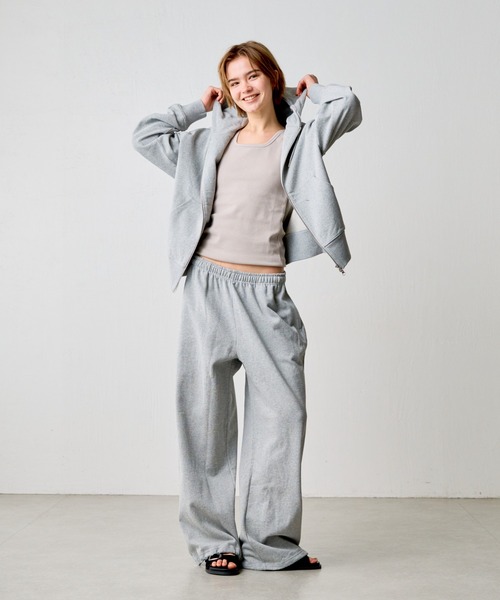 COLONY 2139(コロニートゥーワンスリーナイン)の「フレンチテリードロストスウェットパンツ(スウェットパンツ・メンズ・ブラック/グレー・LARGE/MEDIUM/SMALL)」の15枚目の写真