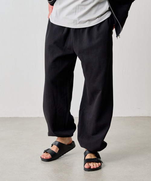 COLONY 2139(コロニートゥーワンスリーナイン)の「フレンチテリードロストスウェットパンツ(スウェットパンツ・メンズ・ブラック/グレー・LARGE/MEDIUM/SMALL)」の4枚目の写真