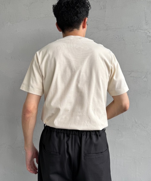 LACOSTE/ラコステ] ワンポイントロゴ クルーネックTシャツ（T