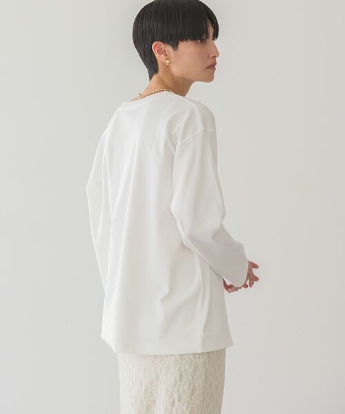 AMERICAN HOLIC(アメリカンホリック)の「フォト転写カットプルオーバー(Tシャツ/カットソー・レディース・A/B・M/L)」の6枚目の写真