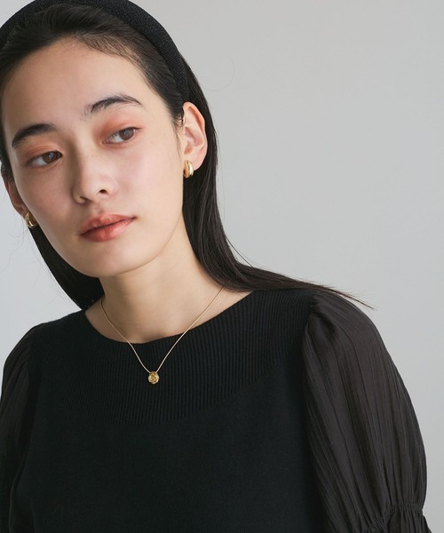 VIS(ビス)の「バラチェーンネックレス(ネックレス・レディース・ゴールド/シルバー・FREE)」の3枚目の写真