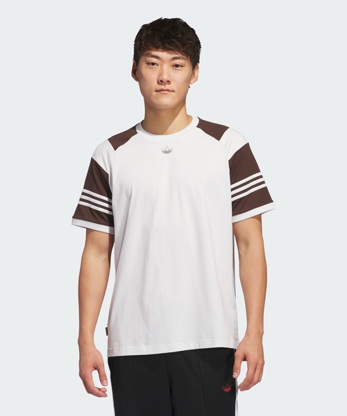 adidas★ オリジナルス OG フレッシュ Tシャツ セール】シュムーフォイル フィル Tシャツ（ジェンダー